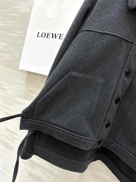 Loewe wool lapel coat